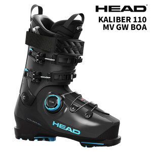 HEAD ヘッド スキーブーツ KALIBER 110 MV GW BOA ANTHRACITE-SPEEDBLUE 25-26 モデル