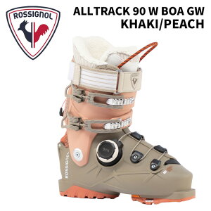ROSSIGNOL Vj[ XL[u[c ALLTRACK 90 W BOA GW - KHAKI/PEACH 25-26 f fB[X