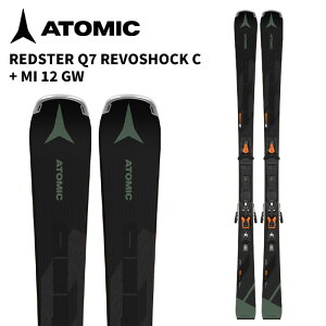 ATOMIC アトミック スキー板 REDSTER Q7 REVOSHOCK C + MI 12 GW ビンディングセット 25-26 モデル