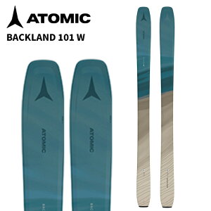 ATOMIC アトミック スキー板 BACKLAND 101 W 板単品 25-26 モデル レディース