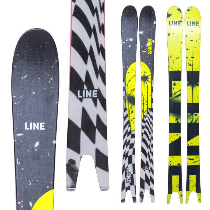 楽天市場】LINE ライン スキー板 SAKANA 板単品 25-26モデル : FUSO 
