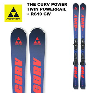 FISCHER �t�B�b�V���[ �X�L�[�� THE CURV POWER TWIN POWERRAIL + RS10 GW �r���f�B���O�Z�b�g 25-26���f��