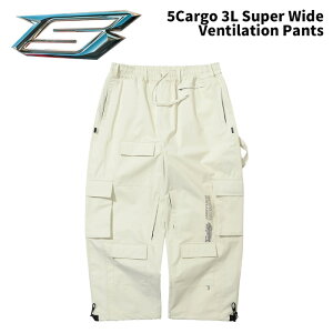 BSRABBIT �r�G�X���r�b�g �E�F�A 5Cargo 3L Super Wide Ventilation Pants 25-26���f�� �p���c