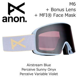 ANON �A�m�� �S�[�O�� M6 Airstream Blue/Perceive Sunny Onyx 26-27���f��