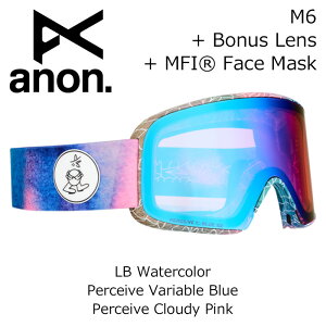 ANON �A�m�� �S�[�O�� M6 LB Watercolor/Perceive Variable Blue 26-27���f��