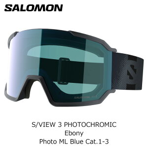 SALOMON �T������ �S�[�O�� S/VIEW 3 PHOTOCHROMIC / Ebony L47920100 26-27���f�� �y�ԕi�����s���i�z