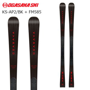 OGASAKA �I�K�T�J �X�L�[�� KS-AP2/BK + FM585 �v���[�g�t���P�i 26-27���f��