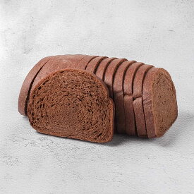 フスボンチョコブレッド薄切り（16枚入） 糖質1.8g/枚 | ふすまパン 低糖質パン 低糖質 パン 糖質制限 ロカボ 糖質オフ フスボン 大豆パン 無添加 有機ふすま使用 高タンパク 食品 手作り ケトジェニックダイエット 天然甘味料のみ使用 食パン 大豆粉 ダイエット 置き換え