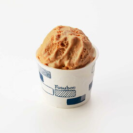 フスボンキャラメルアイス 糖質4.4g（120ml）| 低糖質 お菓子 スイーツ アイスクリーム 低糖質おやつ 糖質制限 ロカボ 糖質オフ フスボン 高タンパク 手作り 天然甘味料のみ使用 キャラメル 生クリーム グルテンフリー MCTオイル使用 砂糖・人工甘味料・合成着色料不使用