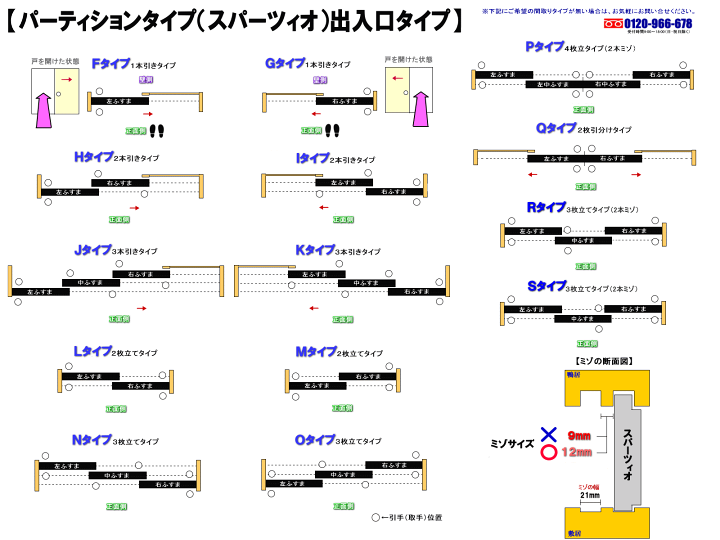 楽天市場】スパーシア 横桟3本 和室出入口タイプ 引き戸 ドア