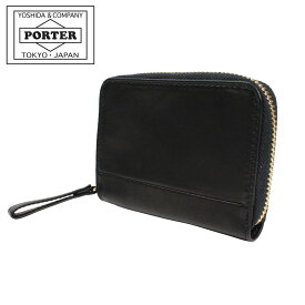 ポーター ワイズ コイン ＆ パスケース 341-01320 10 ブラック PORTER 吉田カバン 小銭入れ ミニウォレット WISE レザー ギフト プレゼント 日本製 財布 馬革 ブランド シンプル