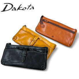 【ノベルティ特典】 Dakota ダコタ 財布 クラプトン 小銭入れ付き L字ファスナー開閉式(L型) 薄型 長財布 0030315（0035105）（0030105） レディース 長財布 31505 本革 ギフト かわいい おしゃれ ブランド 軽量 お祝い プレゼント 女性 定番 最強配送