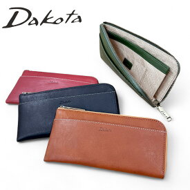 【最大57倍 20日限定】ノベルティ付 Dakota ダコタ 長財布 ラルゴ 小銭入れ付き長財布（L字ファスナー式） 0030581（0035881） レディース 薄い 財布 長財布 L字ファスナー式 日本製 ギフト かわいい ブランド 大容量 お祝い 軽量 新財布 プレゼント