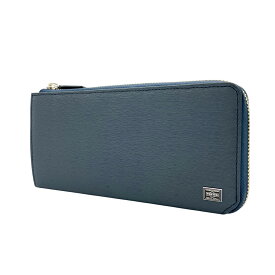 ポーター カレント 長財布 052-02210 10 ブラック PORTER 吉田カバン CURRENT L字ファスナー メンズ レザー 本革 ビジネス 正規品 ブランド