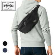 ポーター フラッシュ ウエストバッグ(L) 689-05952 10 ブラック PORTER 吉田カバン ボディバッグ FLASH …