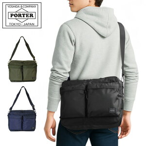�|�[�^�[ �t�H�[�X �V�����_�[�o�b�O 855-07415 10 �u���b�N PORTER �g�c�J�o�� �r�W�l�X�o�b�O FORCE �M�t�g �v���[���g �ʋ� ���{�� A4�T�C�Y �΂߂��� �u�����h �V���v��