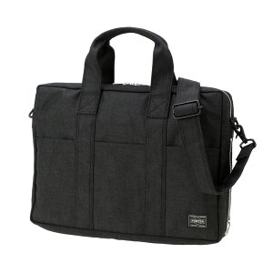 �|�[�^�[ �X���[�L�[ 2WAY�u���[�t�P�[�X 592-27530 10 �u���b�N �g�c�J�o�� PORTER SMOKY 2WAY BRIEFCASE �V�����_�[�o�b�O ���|�� �΂ߊ|�� �莝�� �J�W���A�� �����Y ���f�B�[�X ���{�� �u�����h