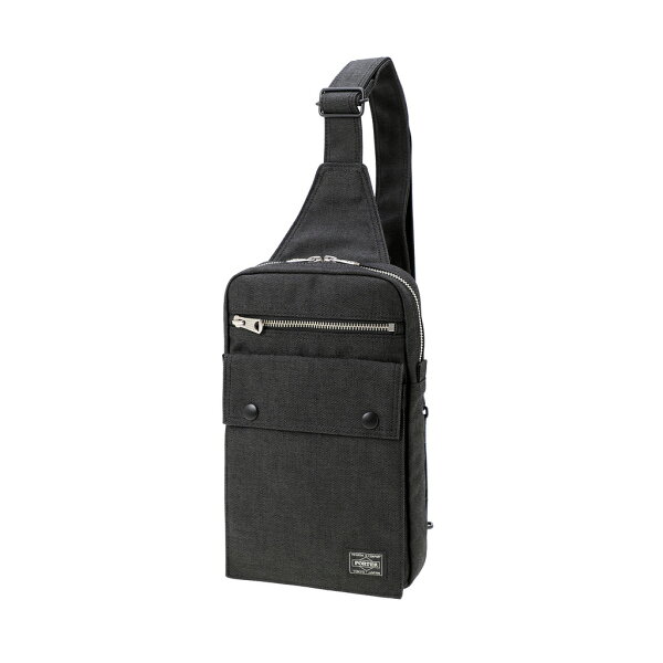 ポーター スモーキー スリングショルダーバッグ 592-27531 10 ブラック 吉田カバン PORTER SMOKY SLING SHOULDER BAG ワンショルダー ボディバッグ 斜め掛け カジュアル メンズ レディース 日本製 ブランド