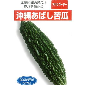 ゴーヤー 種 【沖縄あばしゴーヤー 小袋 (10mL) 】 フタバ種苗 ※メール便にて発送※
