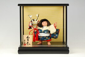 【江戸節句人形】五号 金太『兜』　幸一光作−人形のフタバ【送料・代引手数料サービス】