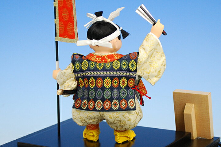 楽天市場】【江戸節句人形】五号 桃太郎 幸一光作−人形のフタバ【送料  