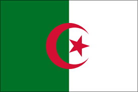【外国旗】アルジェリア民主人民共和国国旗（テトロントロピカル）　サイズ：70×105cm【領収書発行】