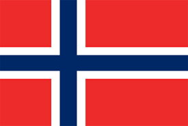 【外国旗】ノルウェー国旗（テトロントロピカル）　サイズ：50×75cm【領収書発行】