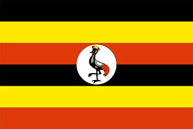 【外国旗】ウガンダ共和国国旗（テトロントロピカル）　サイズ：90×135cm【領収書発行】