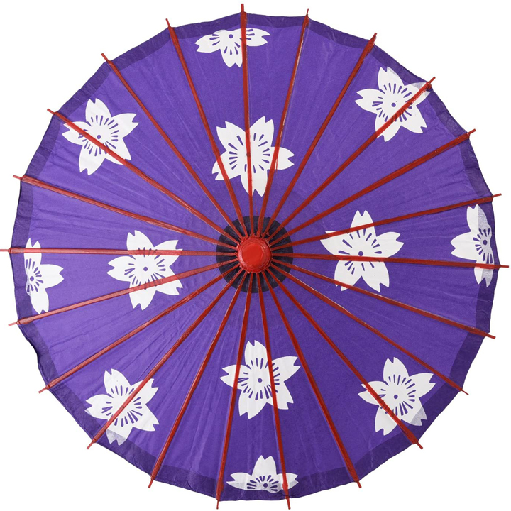 新作からSALEアイテム等お得な商品 満載子供用踊り傘・和傘（青桜） 173192-04 和服