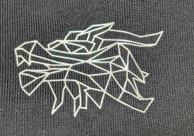 テスラ　Tesla　シャツ　L　黒　ブラック　半袖シャツ（ブラック / L）ドラゴンモチーフの Tシャツ　ブラック　L