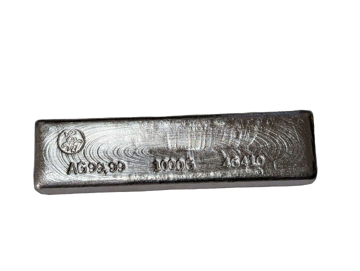 楽天市場】銀 シルバー インゴット 【弊社発行保証書付き】 純銀 1kg