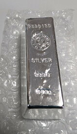 未開封・新古品！　銀　インゴット　純銀　300g　石福金属興業株式会社　シルバー　延べ棒　新古品　Silver　Ingot