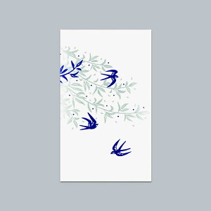 箔押し 箔ぽち袋 花さんぽ 2枚入 ROKKAKU フタバ いちご さくらんぼ つばめ デザイン おしゃれ お祝い お礼 お小遣い 心付け お車代 日本製