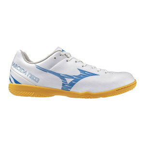 モナルシーダNEO SALA CLUB IN ミズノ mizuno Q1GA242825 ホワイト ブルー フットサルシューズ インドア 室内用