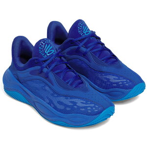 アンダーアーマー UNDER ARMOUR メンズ レディース バスケットボールシューズ カリー スプラッシュ 25 AP バッシュ バスケット2E相当 ブルー 3028460-419