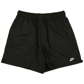 ナイキ NIKE 裏メッシュ クラブ ウーブン フロー ショートパンツ FN3308-010 サッカー フットサル カジュアル ハーフパンツ ブラック