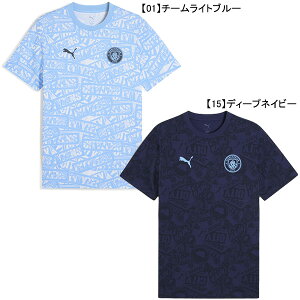 �}���`�F�X�^�[�V�e�B MCFC 2025-26 FTBLCULTURE Tee AOP 782672 �T�b�J�[ �J�W���A�� T�V���c ���� �v�[�} PUMA