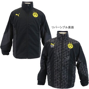ボルシアドルトムント KIDSUPER X BVB リバーシブルジャケット 782757-03 サッカー ジップ トレーニングウェア プーマ PUMA