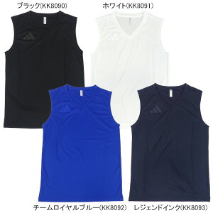 【ネコポス送料無料】 アディダス adidas ジュニア スリーブレス Vネックインナートップ ODW40 サッカー フットサル インナーシャツ 子供用
