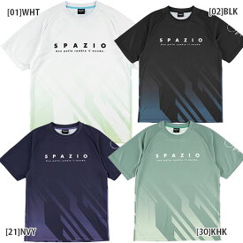 【ネコポス送料無料】スパッツィオ Spazio サイバーグラデ プラクティスシャツ GE1109 サッカー フットサル 半袖 プラシャツ メンズ