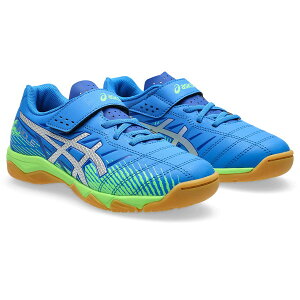 JUNIOLE 7 IN アシックス asics 1104A055-400 ELECTRIC BLUE/PURE SILVER ジュニア フットサルシューズ インドア 室内用