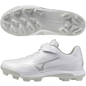 �~�Y�m MIZUNO �싅 �W���j�A �|�C���g�X�p�C�N �N�b�V�������{�_�C�� Jr �q�� �z���C�g×�V���o�[ 11GP2527-01