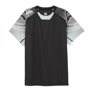 カンタベリー canterbury ダフテックドライ プラクティスティー RG325507 ラグビー プラクティスシャツ 半袖 メンズ