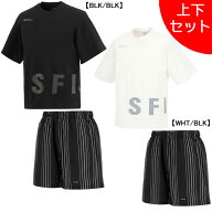 【上下セット】 スフィーダ SFIDA SOFT DRY BIGロゴ Tシャツ LIGHT WVN サマーバギーショーツ 上下 SA-25…