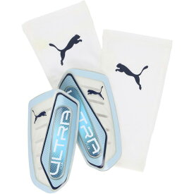 プーマ PUMA ウルトラ フレックス スリーブ 030987-08 サッカー フットサル すね当て レガース アイシーブルー