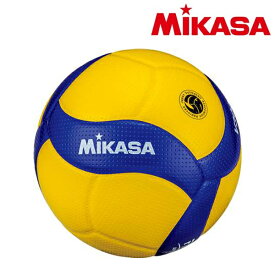 【送料無料】 ミカサ MIKASA バレーボール 4号検定球 V400W 中学 ママさんバレー 黄色 青