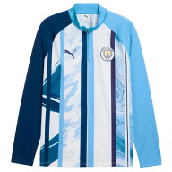 マンチェスターシティ ミニ裏毛 MCFC 2026-27 プレマッチ 1/4 ジップトップ 786254-06 サッカー レプリカ…