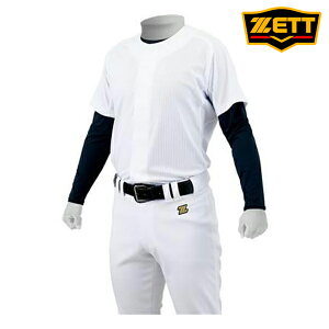 メッシュフルオープンシャツ ジュニア用 ゼット ZETT 少年用 練習用ユニフォーム 野球 ジュニア 子供 子ども こども 少年軟式 学童野球 BU2281MS