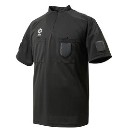 スフィーダ SFIDA レフェリーシャツ 半袖 SA-22836 サッカー 審判 レフェリーウェア ブラック メンズ