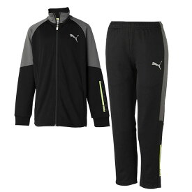 プーマ puma ジュニア ACTIVE SPORTS トレーニングウェア 上下セット 671898/671899 サッカー フットサル ジャージ ジャケット ロングパンツ 子供用